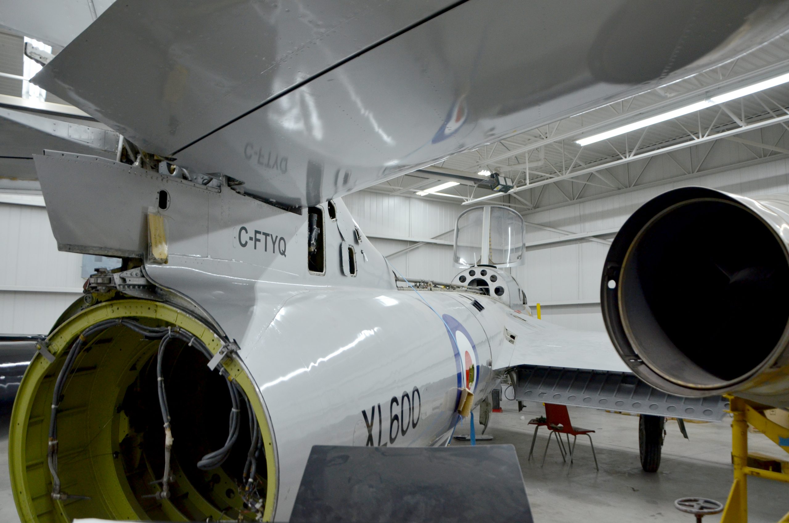 Jet Air Craft Museum, grey plane