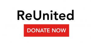 ReUnited. Donate now logo