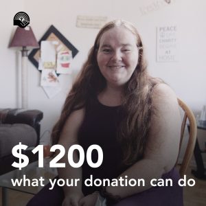 $1200 what your donation can do