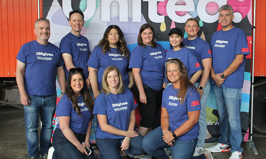 3M Harvest Lunch 3M volunteering