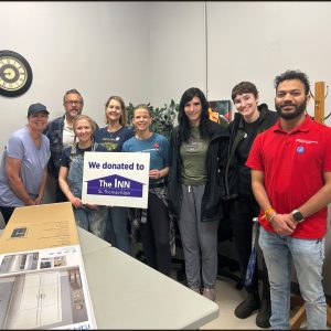 2025 Outstanding Workplace Campaign General Dynamics Land Systems–Canada, attending Day of Caring at the Inn St. Thomas in June 2025