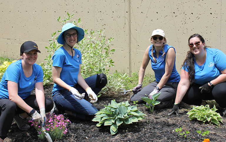 Libro volunteers at FSTV Day of Caring in June 2024