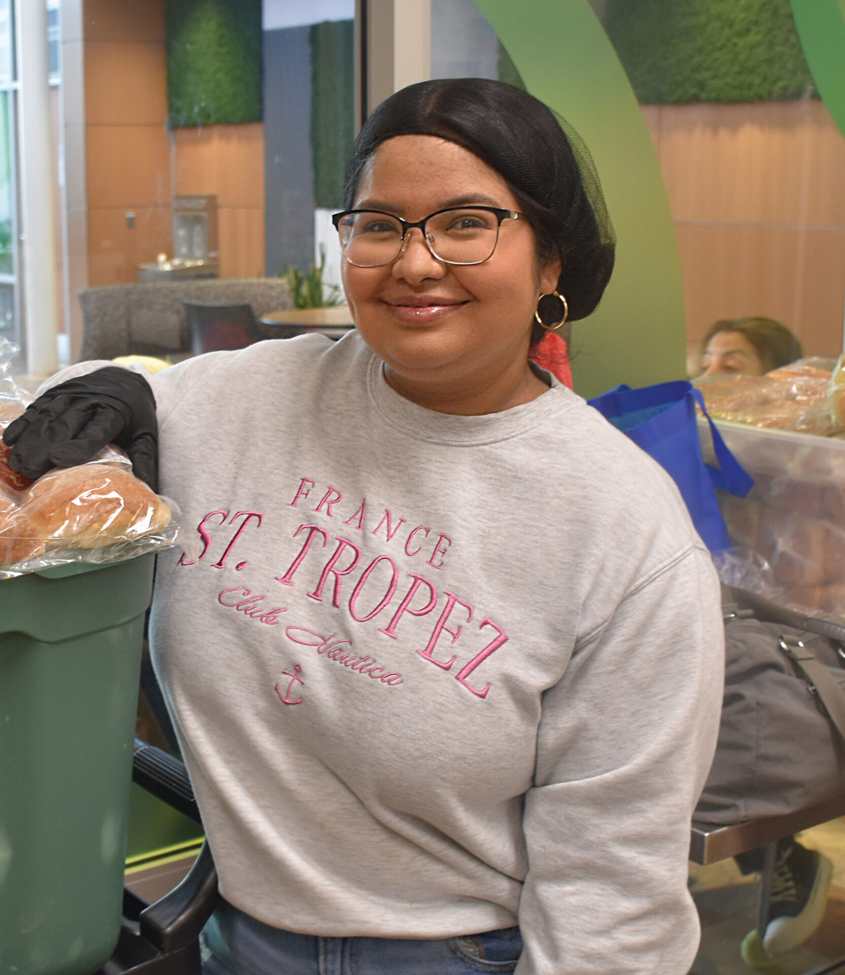 Krisstel, volunteer and part-time worker at South London Neighbourhood Resource Centre