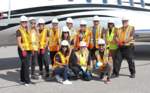 Sifton team showing spirit in their construction gear